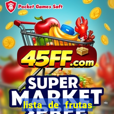 lista de frutas nativas do brasil